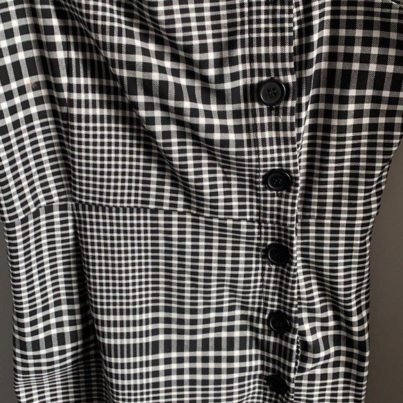 💛 Host pick 💛 NWOT H&M plaid button down dress - Picture 2 of 4